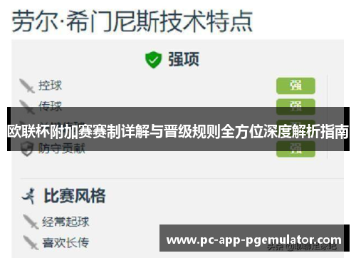 欧联杯附加赛赛制详解与晋级规则全方位深度解析指南
